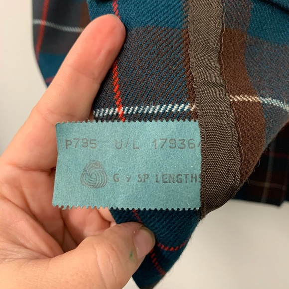Vintage 1960s Wool Kilt - Picture 2 of 5